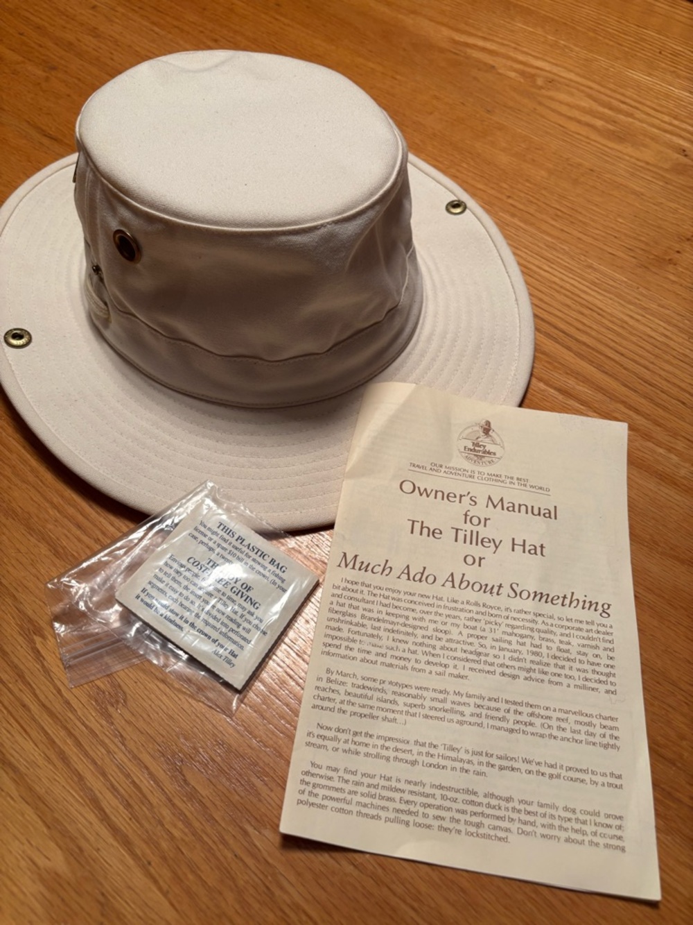 Tilley T3 Classic OG 10 oz Cotton Wanderer Hat-Made in Canada (7 3/8)